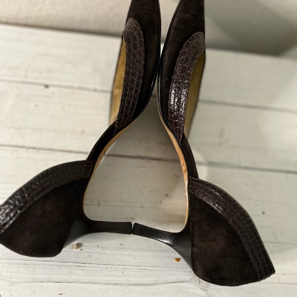 Ann Taylor Elegant Dark Heels - Picture 5 of 7